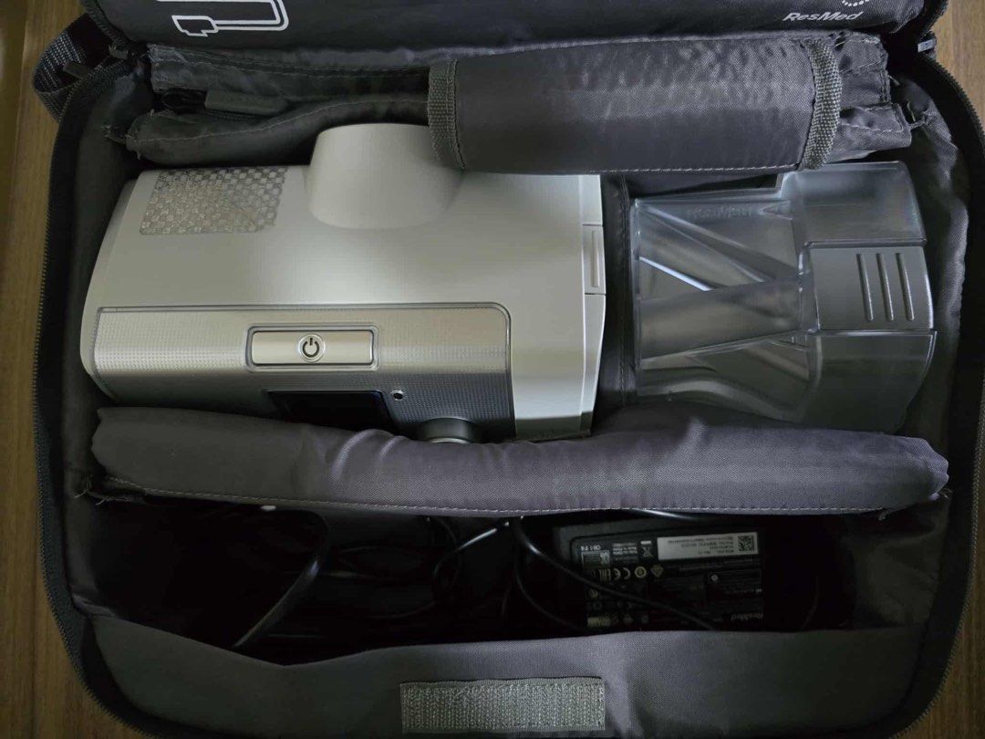 ResMed AirCurve 10 ST CPAP Machine (Category: Medical Supplies & Tools) located in Manila. Submitted by calmdolphin.87b0e4 (Listing ID 1430244965, Image 2). Description: PTPA For sale Calibrate and cleaning sanitized machine With certification ResMed AirCurve 10 ST BiPAP machine. It is a bilevel positive airway pressure (BiPAP) device used for treating sleep apnea and other respiratory conditions. The AirCurve 10 ST is a bilevel device that provi