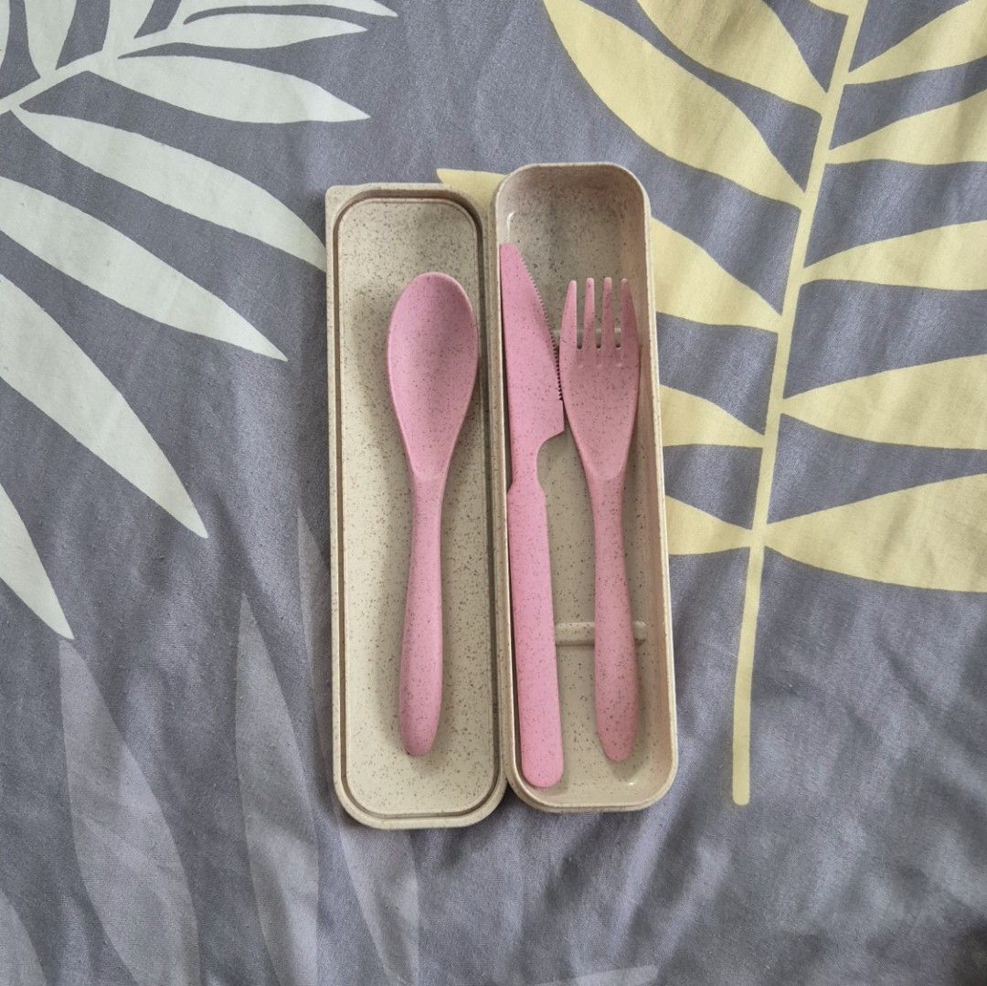 [13x] Reusable Cutlery Set with Case446638870957271041