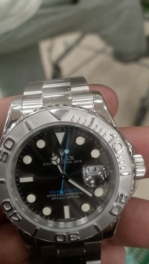 Rolex Yacht-Master Black Dial (Category: Luxury Watches) located in Manila. Submitted by epicwind_1bf746 (Listing ID 1430361257, Image 1). Description: watch only no box .