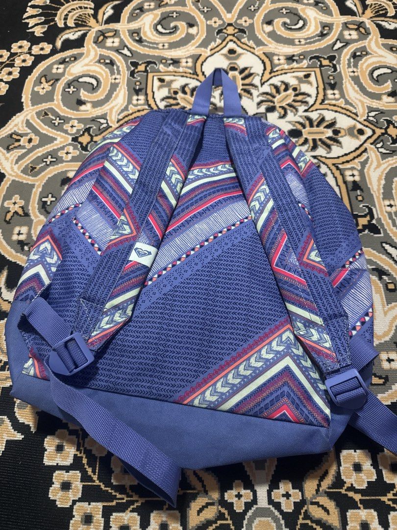 Roxy Backpack - Patterned Design (Category: Backpacks) located in Singapore. Submitted by nxzzyx_ (Listing ID 1430368894, Image 2). Description: Getting rid of it ASAP.