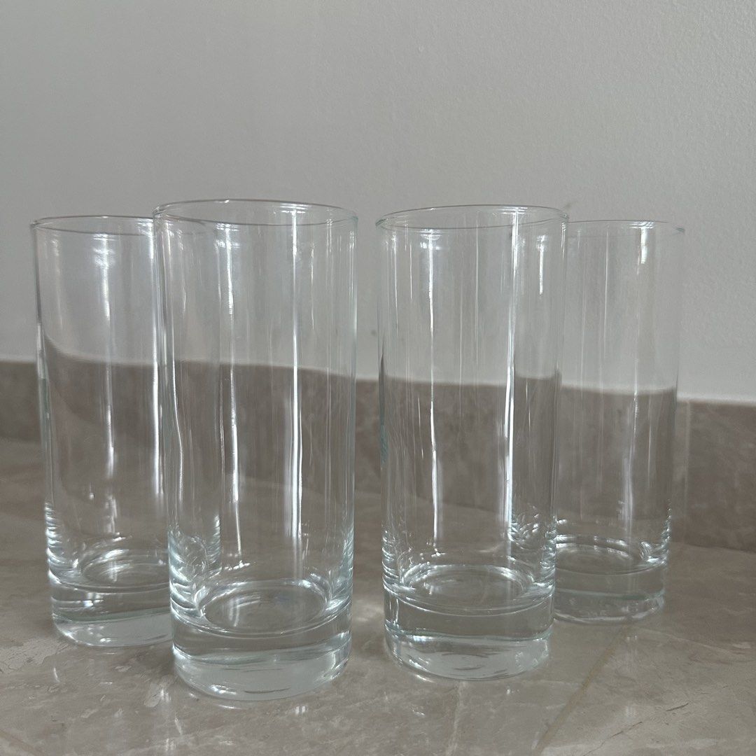 Set of 4 Tall Drinking Glasses446884344812032001