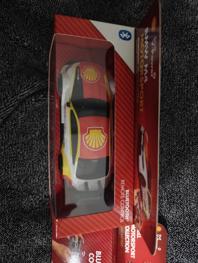 Shell V-Power BMW M4 Motorsport Bluetooth Remote Control Toy Car ...
