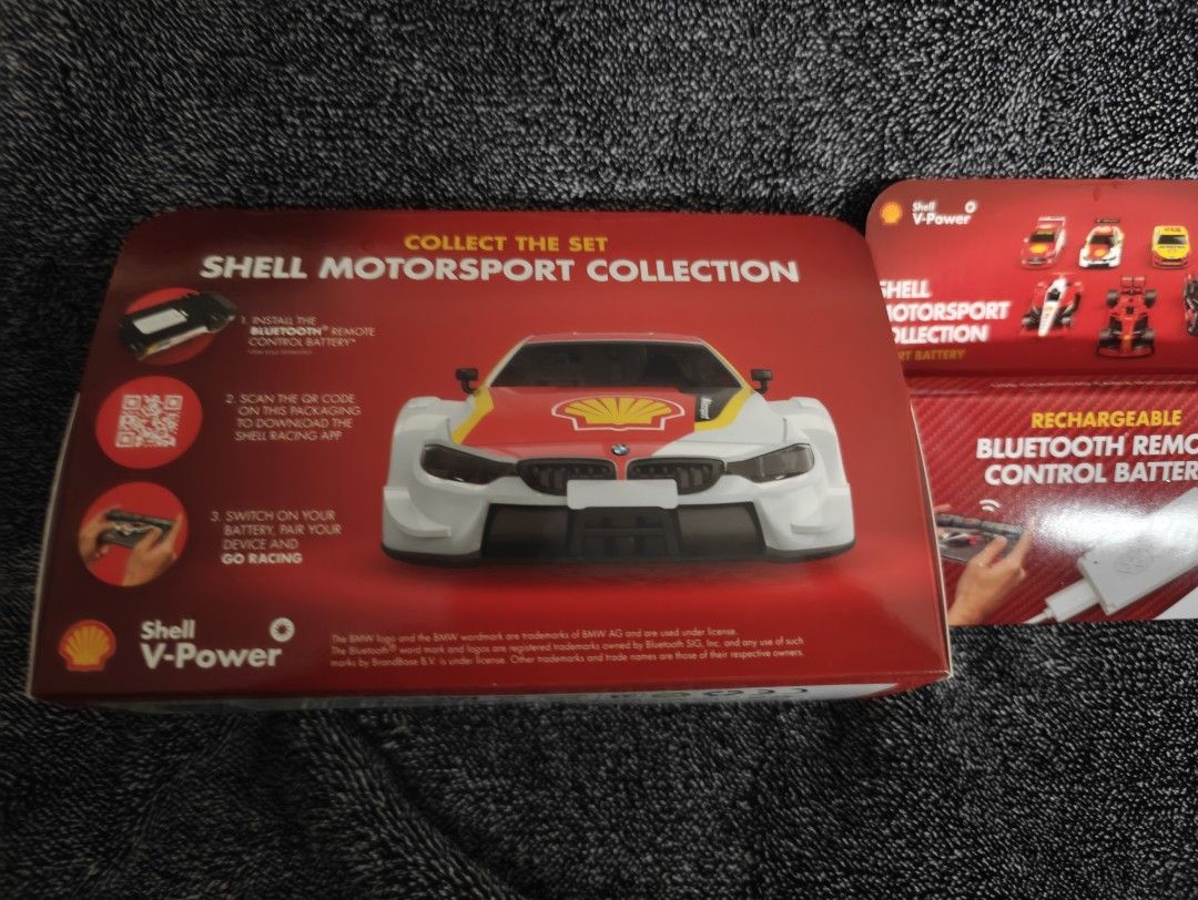 Shell V-Power BMW M4 Motorsport Bluetooth Remote Control Toy Car ...