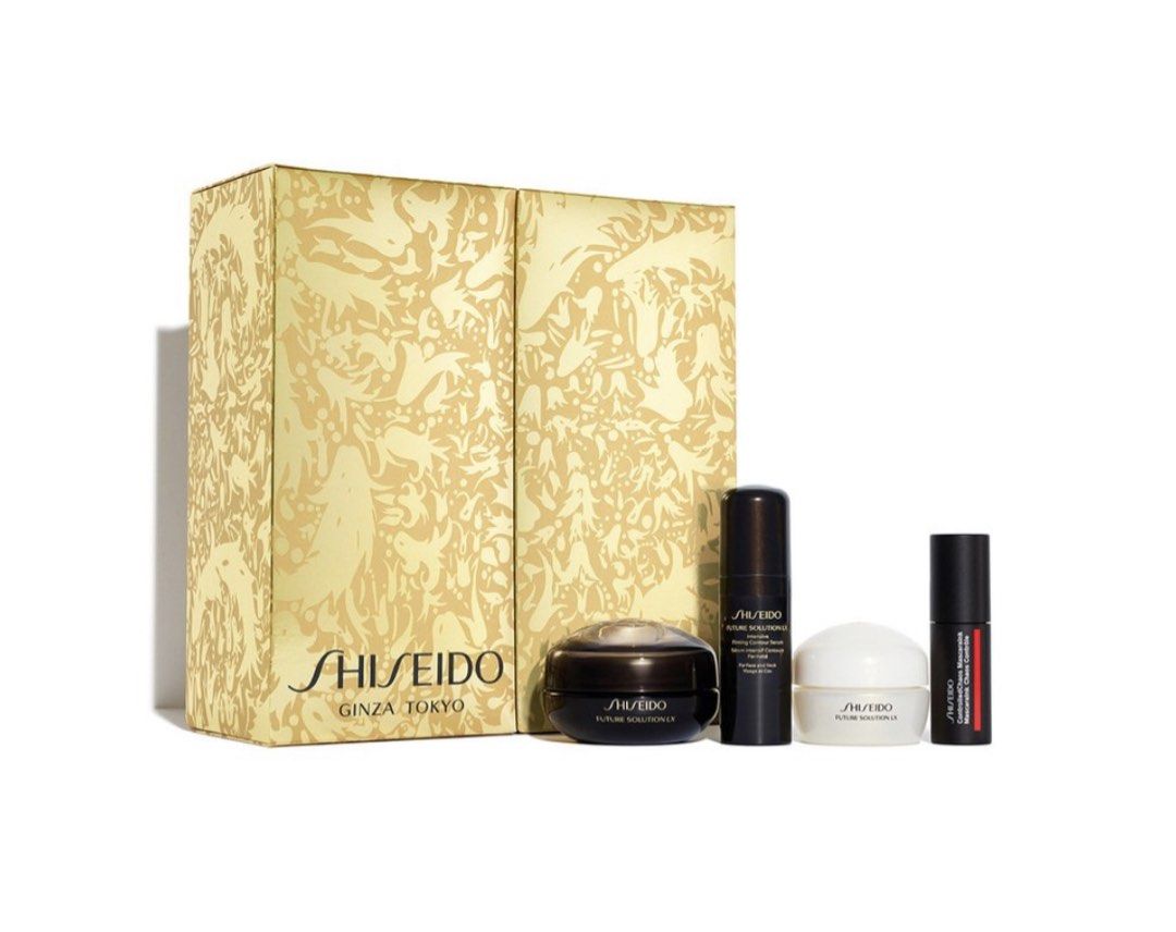 Shiseido Future Solution LX Ageless Eye Luxuries Set (Category: Face Care) located in Quezon City. Submitted by crystalmixeditems (Listing ID 1430308913, Image 1). Description: Wala na yung color white. You can make an offer sa price :) .
