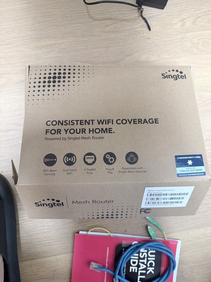 Singtel Mesh Router - Brand New443104523495690240