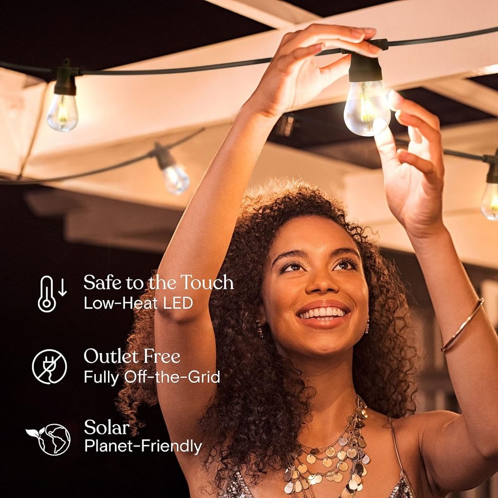 Solar String Lights 🌞 5M–30M Waterproof Outdoor Hanging Lights | Patio ...