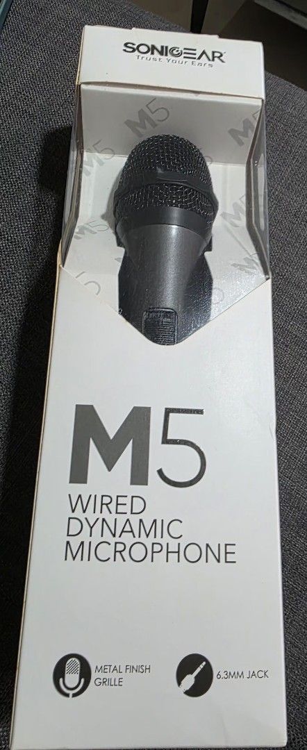 SonicGear M5 Wired Dynamic Microphone423309245322383360
