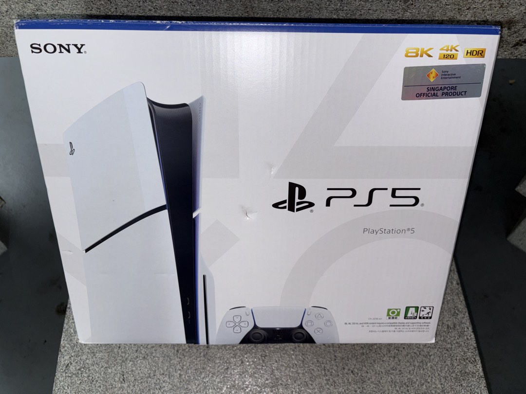 Ps5 Slim In Box Sony PlayStation 5 Slim (PS5) Disc Edition- Is Empty Box Only, Video ...