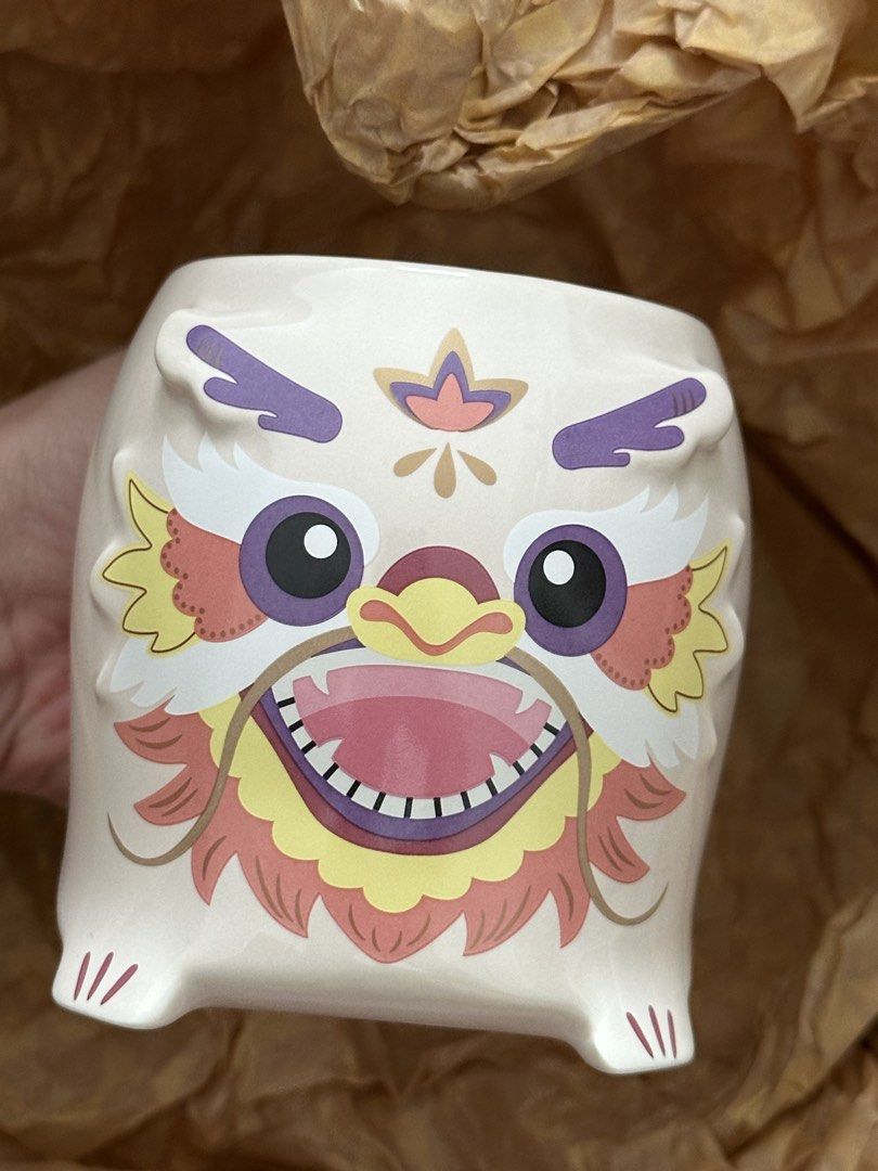 Starbucks Lion Dance Ceramic Mug