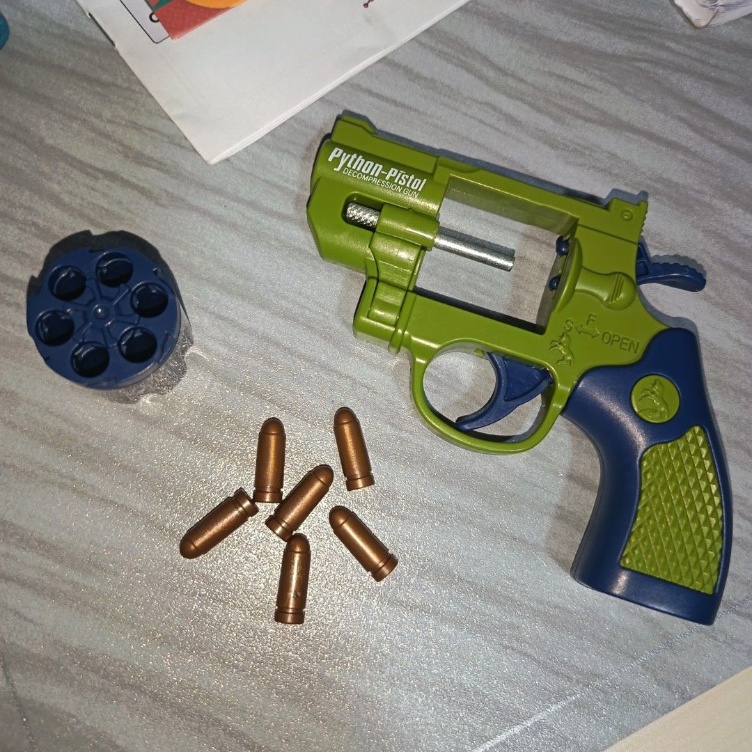 Stress gun pistol, Hobbies & Toys, Toys & Games on Carousell