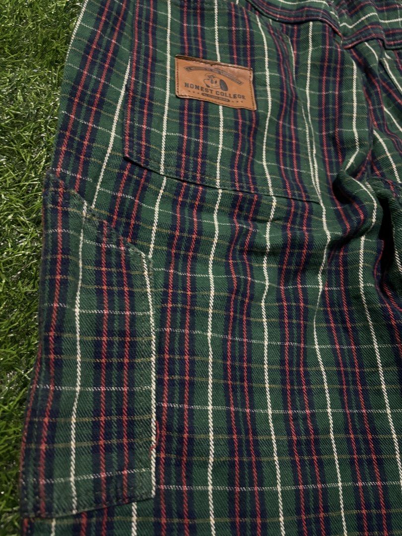 Studio Seven Plaid Double Knee Pants (Category: Jeans) located in Manila. Submitted by kyosei00 (Listing ID 1430375477, Image 3). Description: .