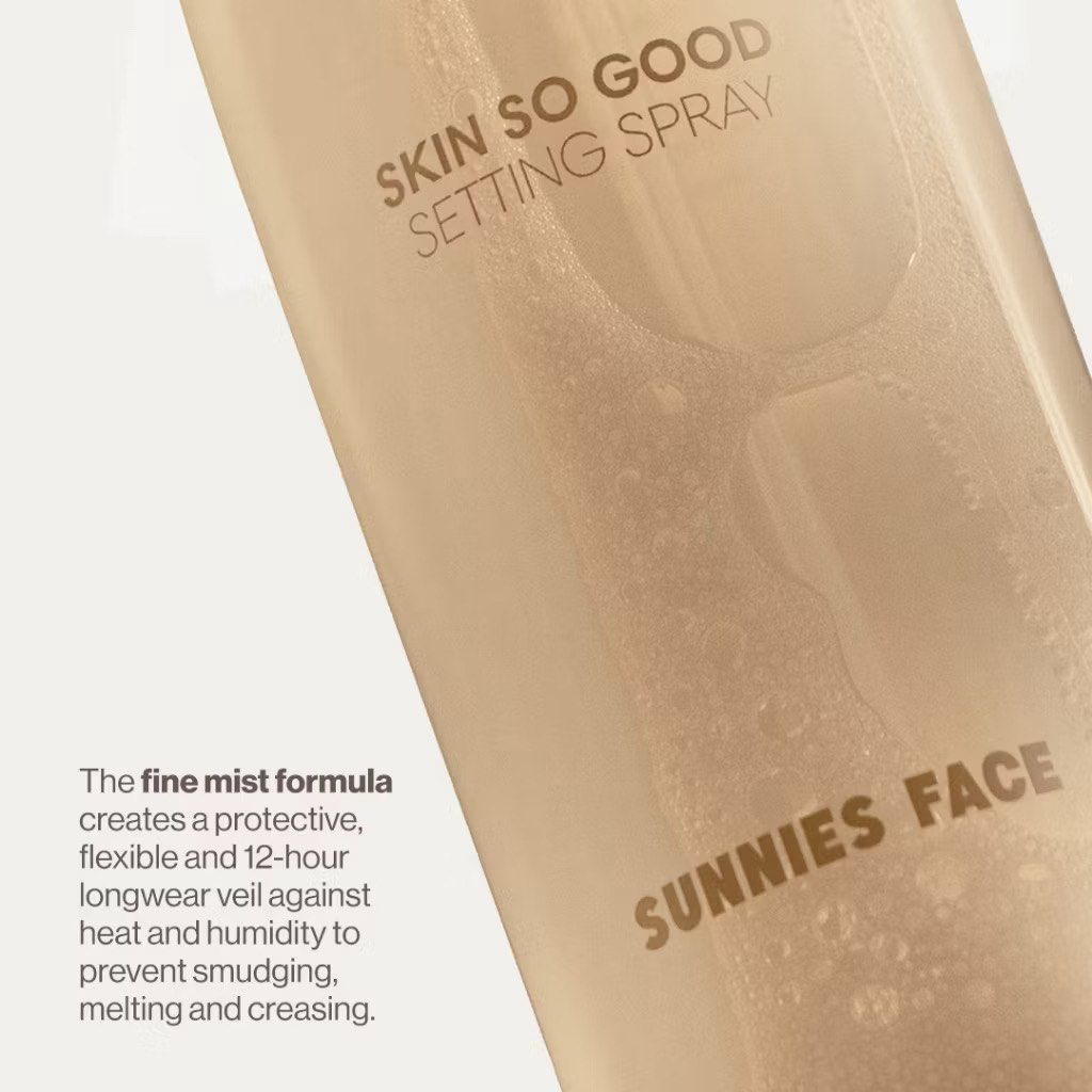 Sunnies Face Skin So Good Fix & Refresh Setting Spray (Category: Makeup) located in Manila. Submitted by buy.bbye (Listing ID 1430330160, Image 3). Description: Sprayed a few times RFS: not suitable for my skin type.