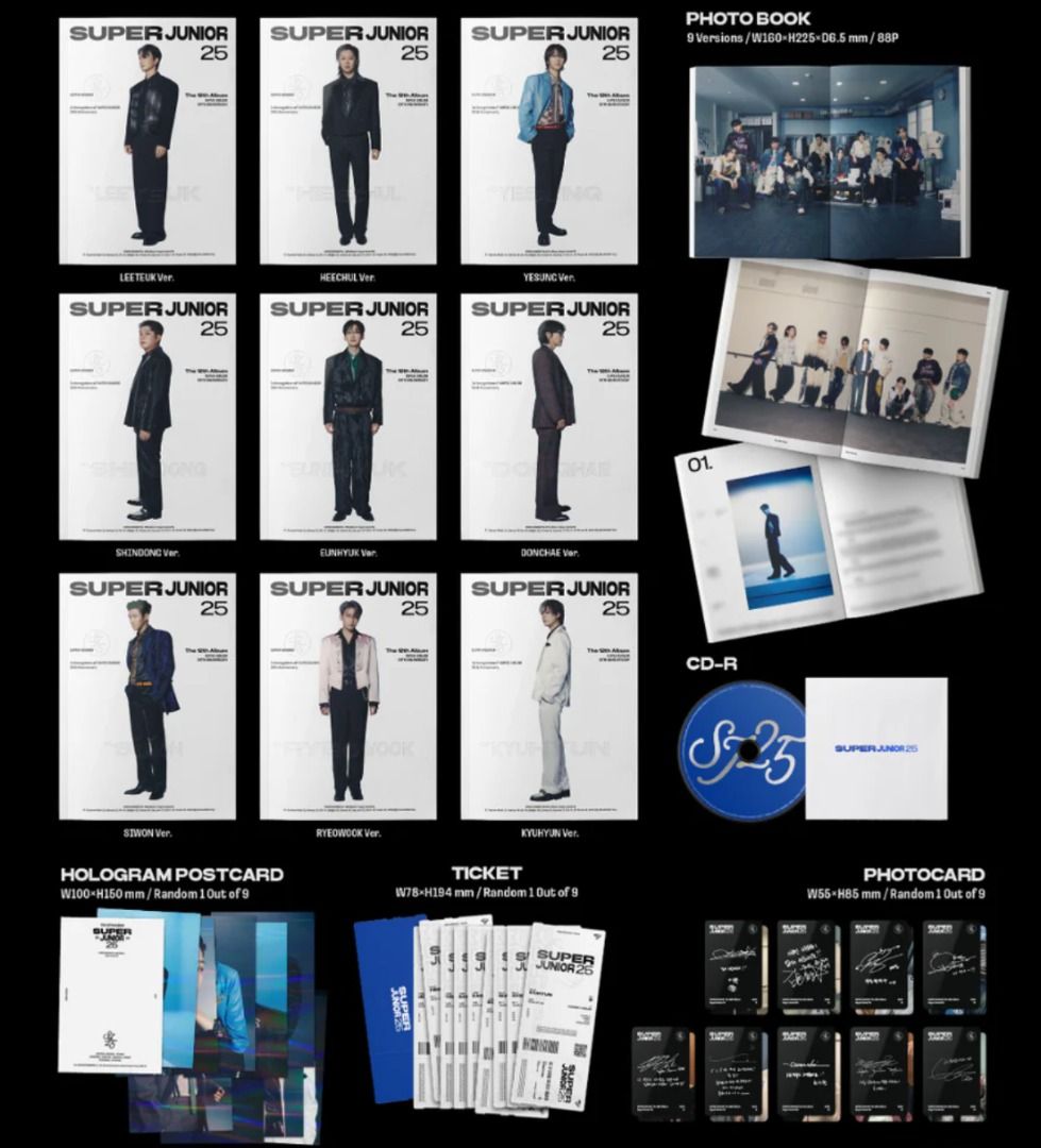 Super Junior 25 Album Photobook - Donghae Version (Category: CDs & DVDs) located in Manila. Submitted by sommia (Listing ID 1430256744, Image 2). Description: Available Members: Leeteuk, Shindong, Yesung, Donghae, Ryeowook Price: P500 each Shipping to be shouldered by buyer Albums are unsealed, with free random photocard from FANME..