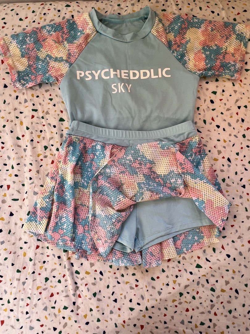 Swimsuit for Kids (Category: Bikinis & Swimsuits) located in Rizal. Submitted by addyandy (Listing ID 1430282442, Image 2). Description: Perfect fit for 8 and 7 yrs old Pink: 7 yrs old Blue: 8 yrs old.