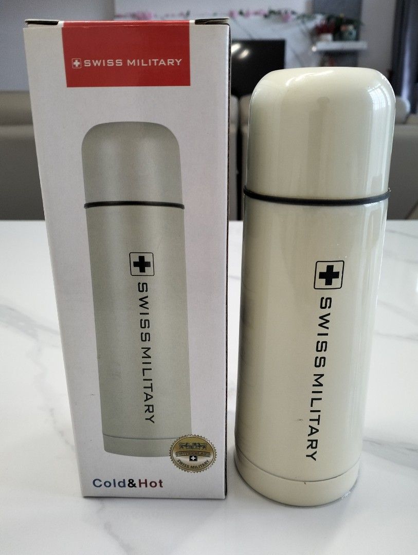 Swiss Military 350ml Thermos - Cold & Hot
