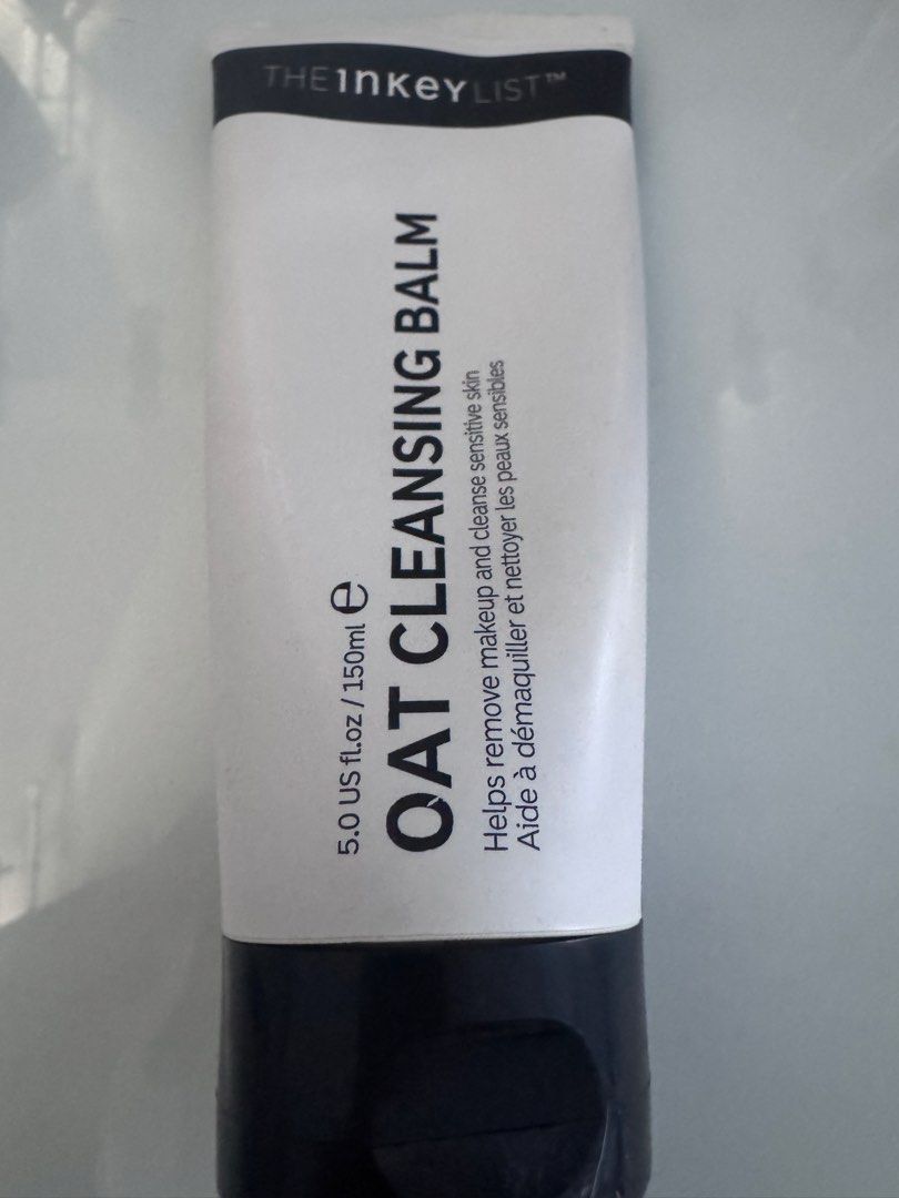 The INKEY List Oat Cleansing Balm 150ml (Category: Face Care) located in Manila. Submitted by decluterthings888 (Listing ID 1430282162, Image 1). Description: 70-80% left.