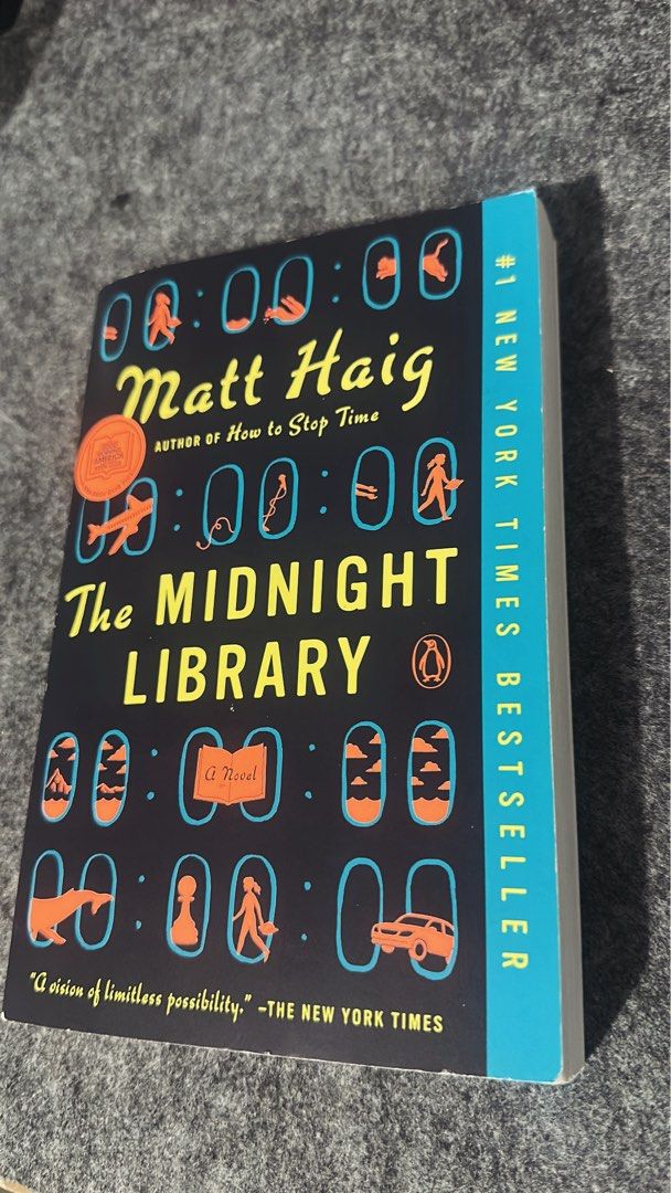 The Midnight Library by Matt Haig (Category: Storybooks) located in Dasmarinas. Submitted by ras_cav (Listing ID 1430266922, Image 1). Description: Bought at blue app fully booked official store .