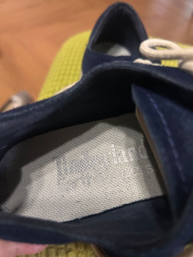 Timberland Navy Blue Suede Shoes (Category: Sneakers) located in Paranaque City. Submitted by swiftarrow2026 (Listing ID 1430339271, Image 3). Description: Timberland navy blue suede shoes. The model number is 8923A. Designed for women..