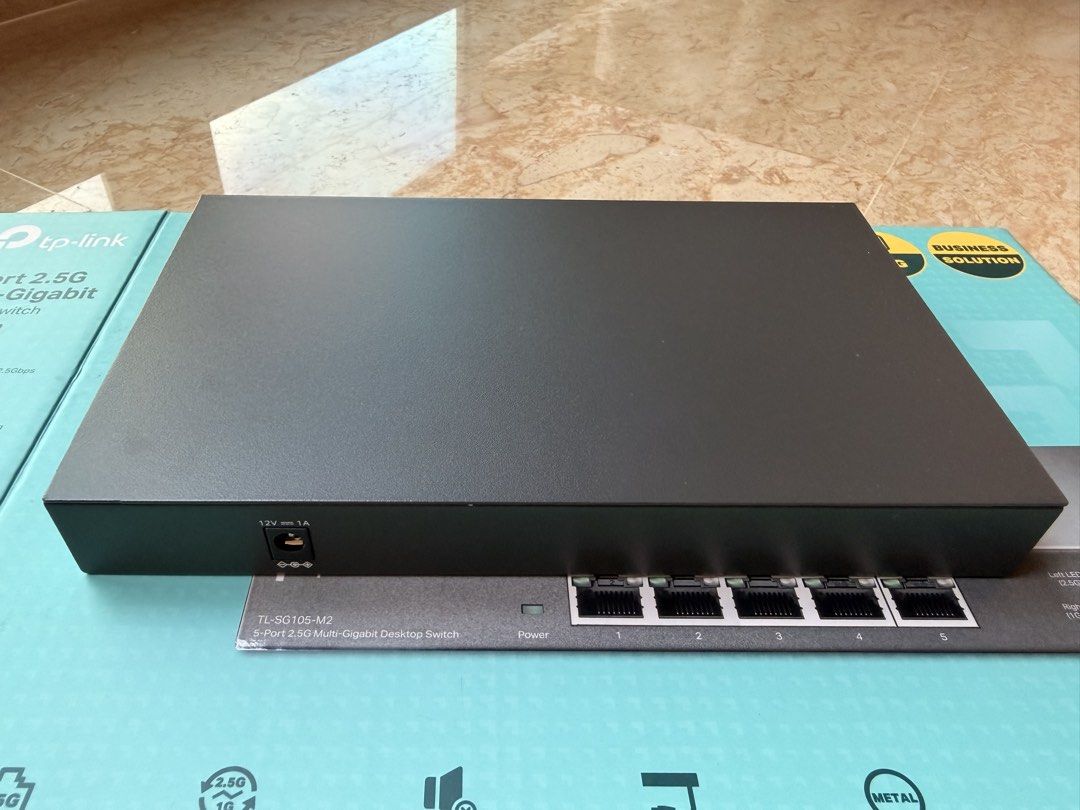 TP-Link 5-Port 2.5G Multi-Gigabit Desktop Switch, Computers & Tech ...