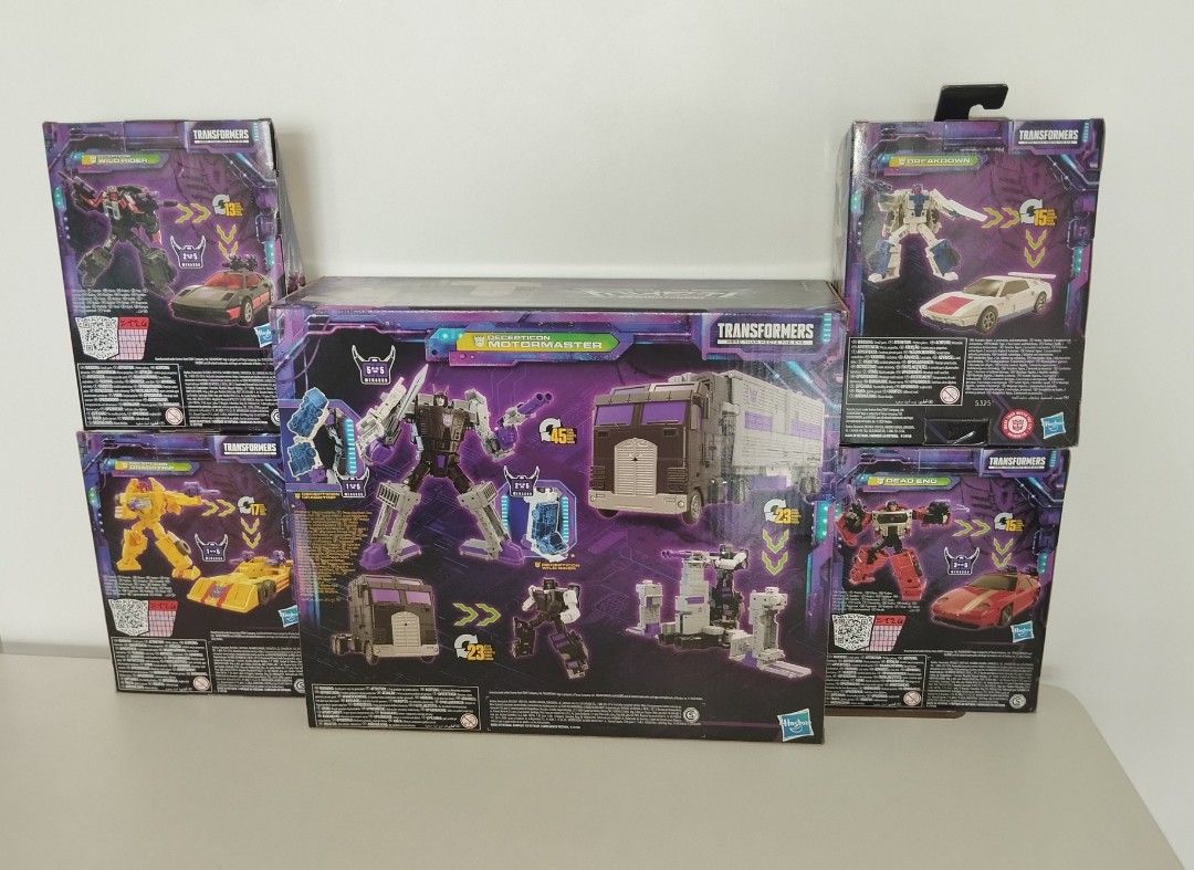 Transformers Legacy Stunticons Menasor - Motormaster Drag Strip Dead ...