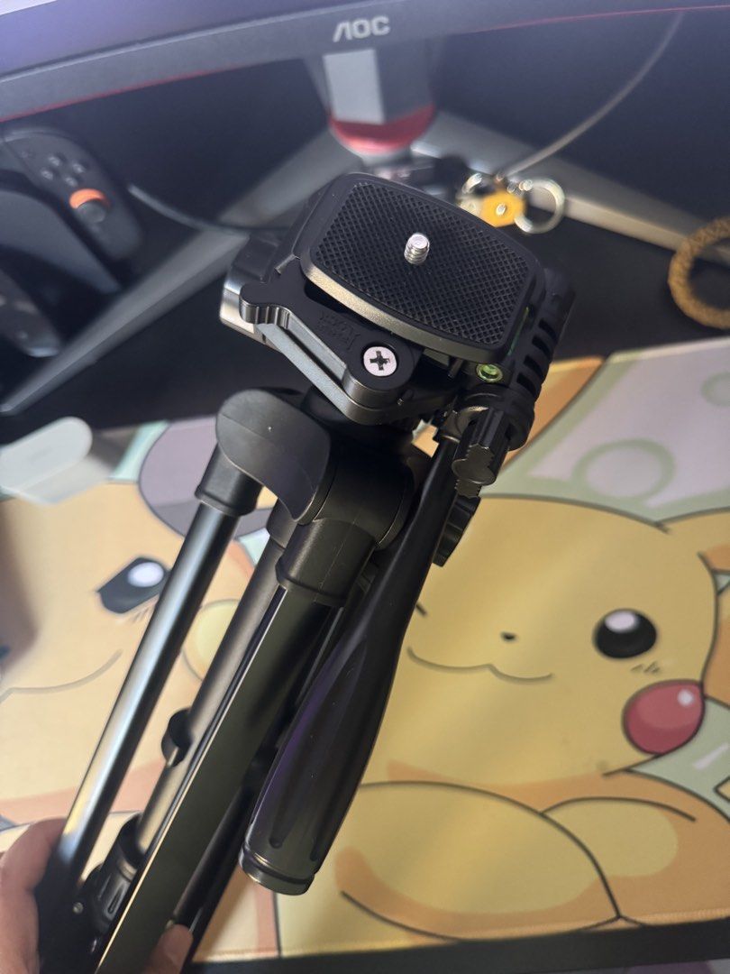 Tripod for Cameras and Phone (Category: Mounts & Holders) located in Quezon City. Submitted by krstnirishy (Listing ID 1430299773, Image 3). Description: RFS: Never used.