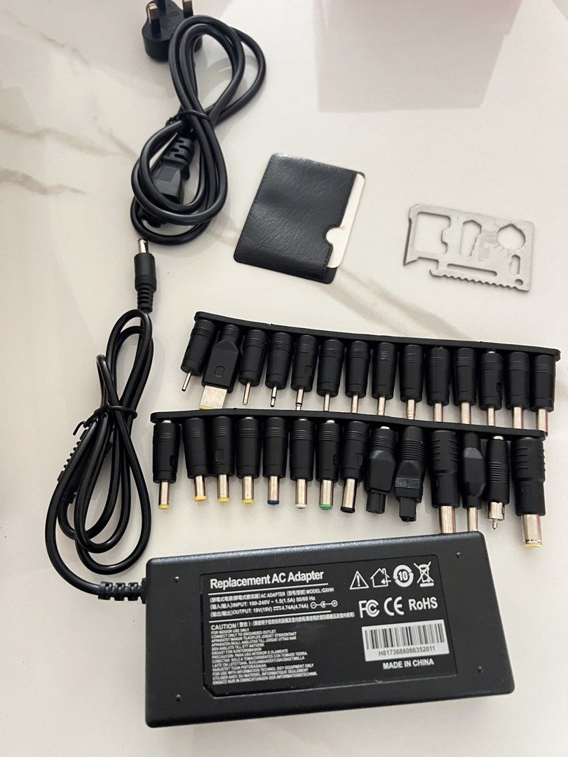 Universal Replacement AC Adapter with Multiple Tips446448108077076480