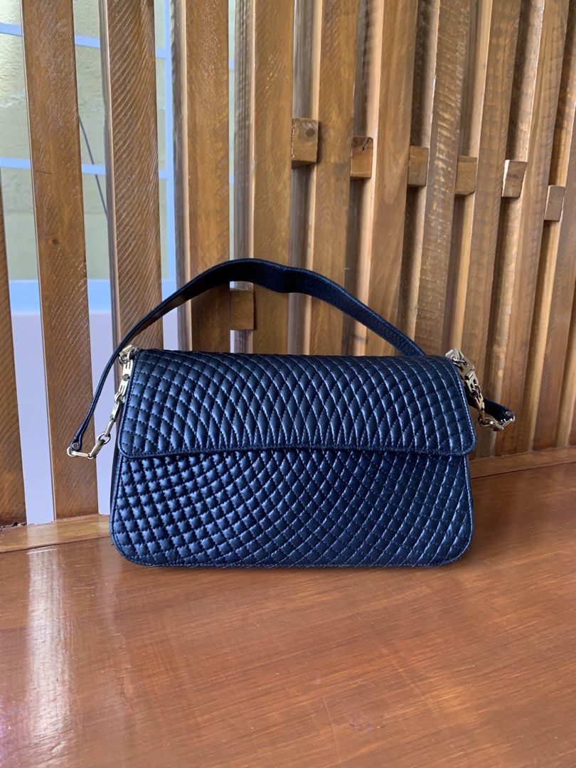 Vintage Bally Quilted Shoulder Bag (Category: Luxury Bags & Wallets) located in Mandaluyong City. Submitted by mgrrgm (Listing ID 1430354985, Image 1). Description: Bought in Japan Calf leather Downpayment: 3k For further images and measurements, kindly PM .
