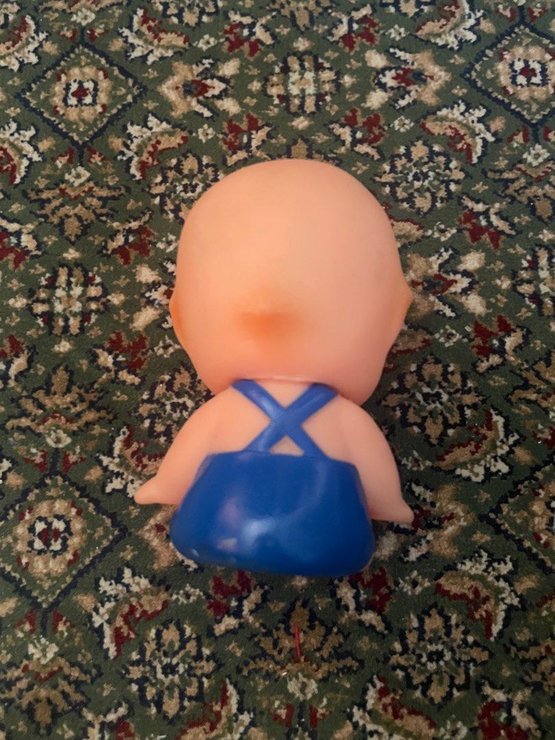 Vintage Kewpie Soft Toy Figure (Category: Vintage Collectibles) located in Binan City. Submitted by thriftwavesph (Listing ID 1430270683, Image 2). Description: signs of wear, dirt around sofubi vinyl toy japan.