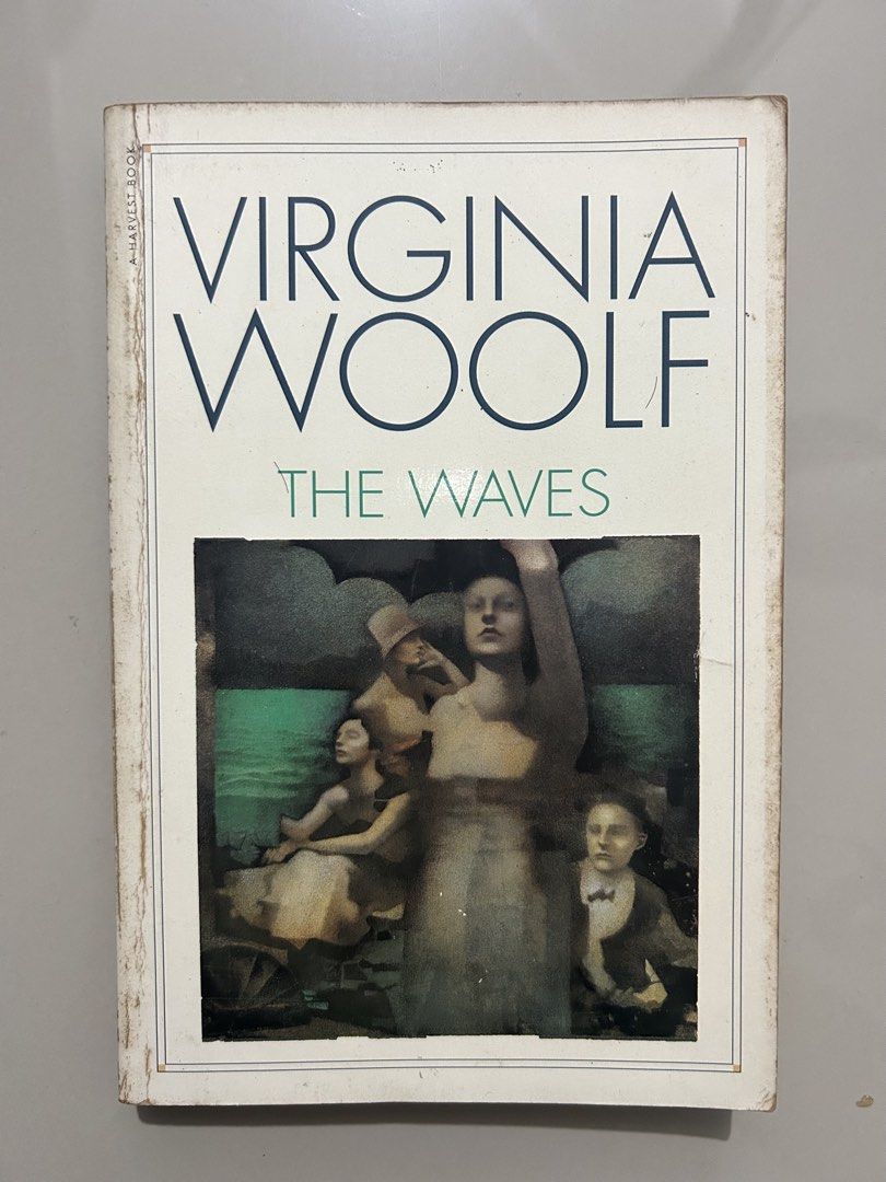 Virginia Woolf The Waves - Harvest Book (Category: Storybooks) located in Quezon City. Submitted by orangelemonadee (Listing ID 1430370025, Image 1). Description: Academic Favorite / Collectible Harvest Edition This is a Harvest Book (Harcourt Brace & Company) edition. Woolf’s most experimental novel is a staple for literature students, but finding this specific vintage Harvest printing with the Susan Gallagher cover illustration is becoming hard