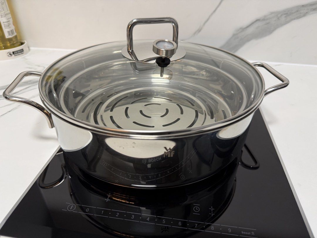 WMF Steamer Pot with Glass Lid 28cm