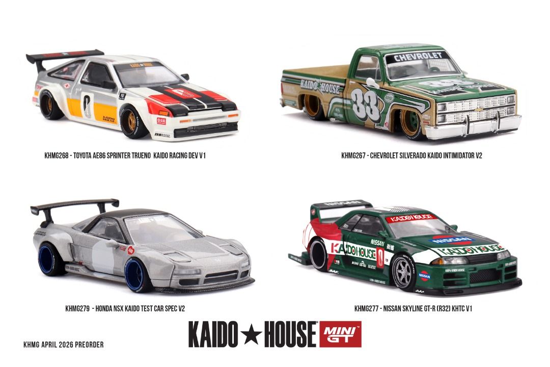 *預訂 / Pre-order* KaidoHouse x MINI GT 267 Chevrolet Silverado KAIDO ...