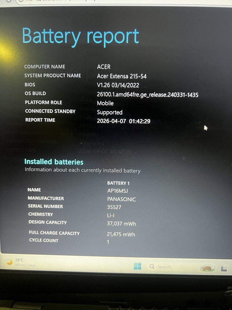 Acer Laptop i5 intel420567976269598728