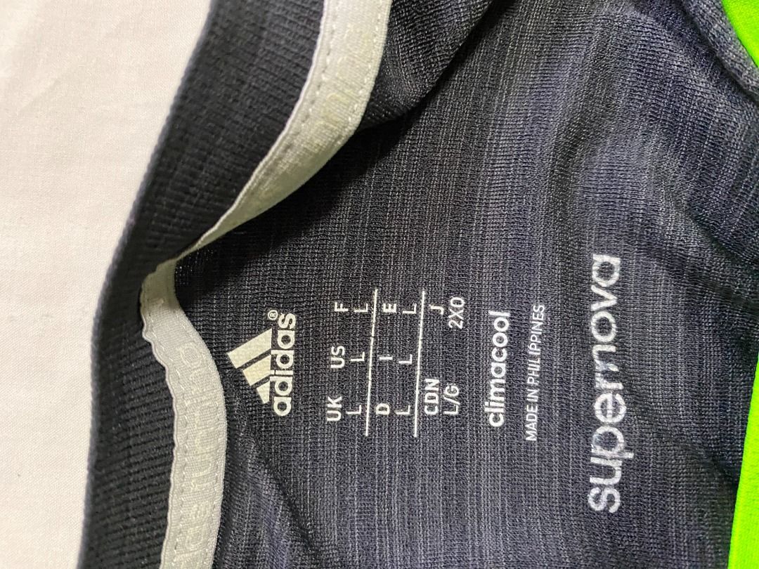 Adidas ClimaCool Long Sleeve Running Shirt (Large) (Category: Activewear) located in Antipolo. Submitted by canadafindss (Listing ID 1430588167, Image 3). Description: Visit my seller profile on Carousell for more affordable deals — maraming steals at mura pa. Don’t forget to visit my profile. Adidas ClimaCool Long Sleeve Running Shirt (Large) • Used Good Condition • Adidas ClimaCool • Lightweight & Breathable • Running / Training Shirt • Stretch