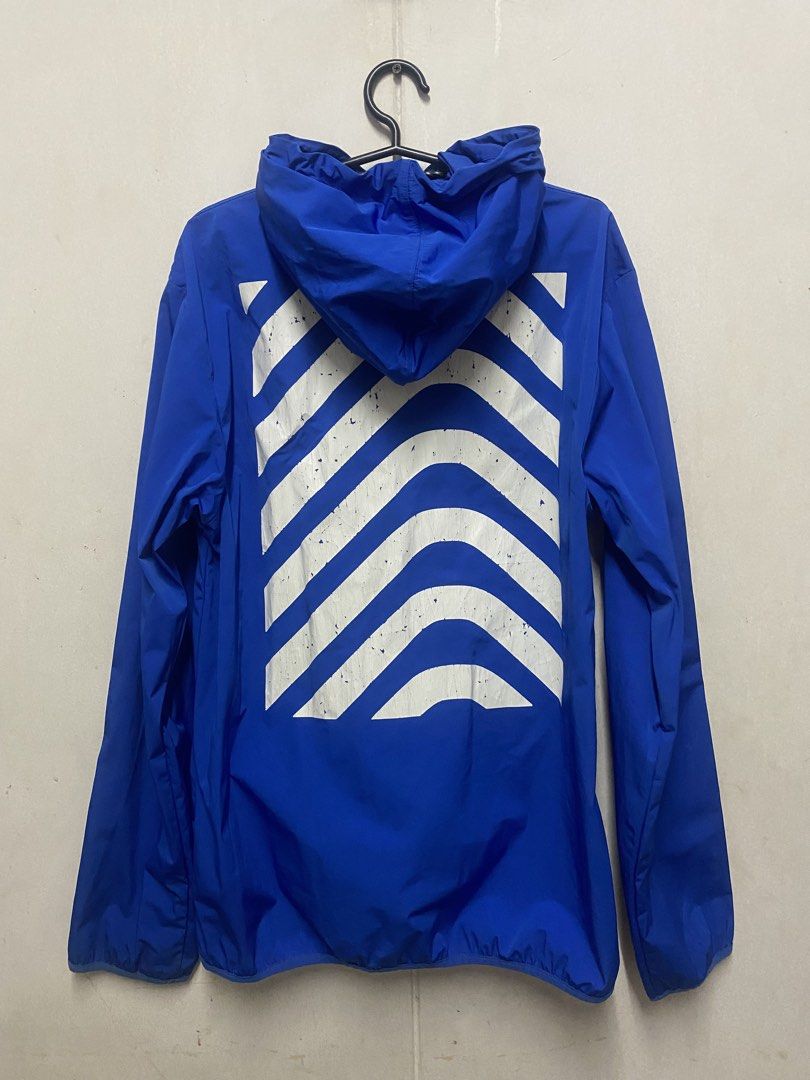 Adidas Original Blue Windbreaker Jacket (Category: Coats, Jackets and Outerwear) located in Manila. Submitted by relovedmnl (Listing ID 1430566675, Image 2). Description: *** READING SAVES TIME *** FOR SALE: Adidas Windbreaker with Hoodie Adidas Originals blue windbreaker jacket Fits S to M comfy and will keep you warm! NO REPAIR!!! #WindBreaker #Adidas #TechWear#SweatWear #AdidasBlue *** PLEASE NOTE THAT THIS ITEM IS AVAILABLE UNLESS MARKED AS S