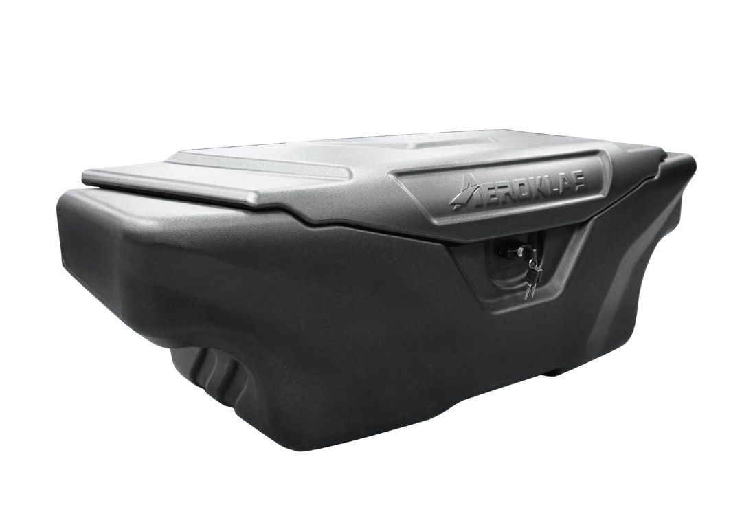 Aeroklas Utility Box (Category: Storage Boxes & Baskets) located in Manila. Submitted by irishsells (Listing ID 1430591703, Image 2). Description: Used for Ford Raptor 2022 Only 8000 Pick up/lalamove from Lower Antipolo The Aeroklas Gravity Utility Box is a secure storage box that is mounted on the back of a pickup truck and used to store valuable items safely and securely. The Aeroklas Gravity Utility Box offers a large storage capacity that hel