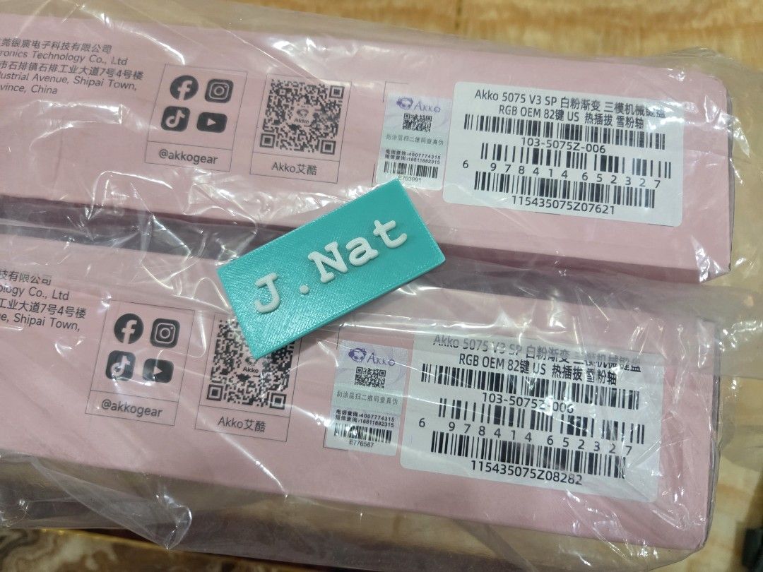 Akko 5075 V3 SP RGB Mechanical Keyboard (Category: Computer Keyboard) located in Manila. Submitted by cleverturtle_e296d1 (Listing ID 1430499334, Image 2). Description: New Gradient Pink.