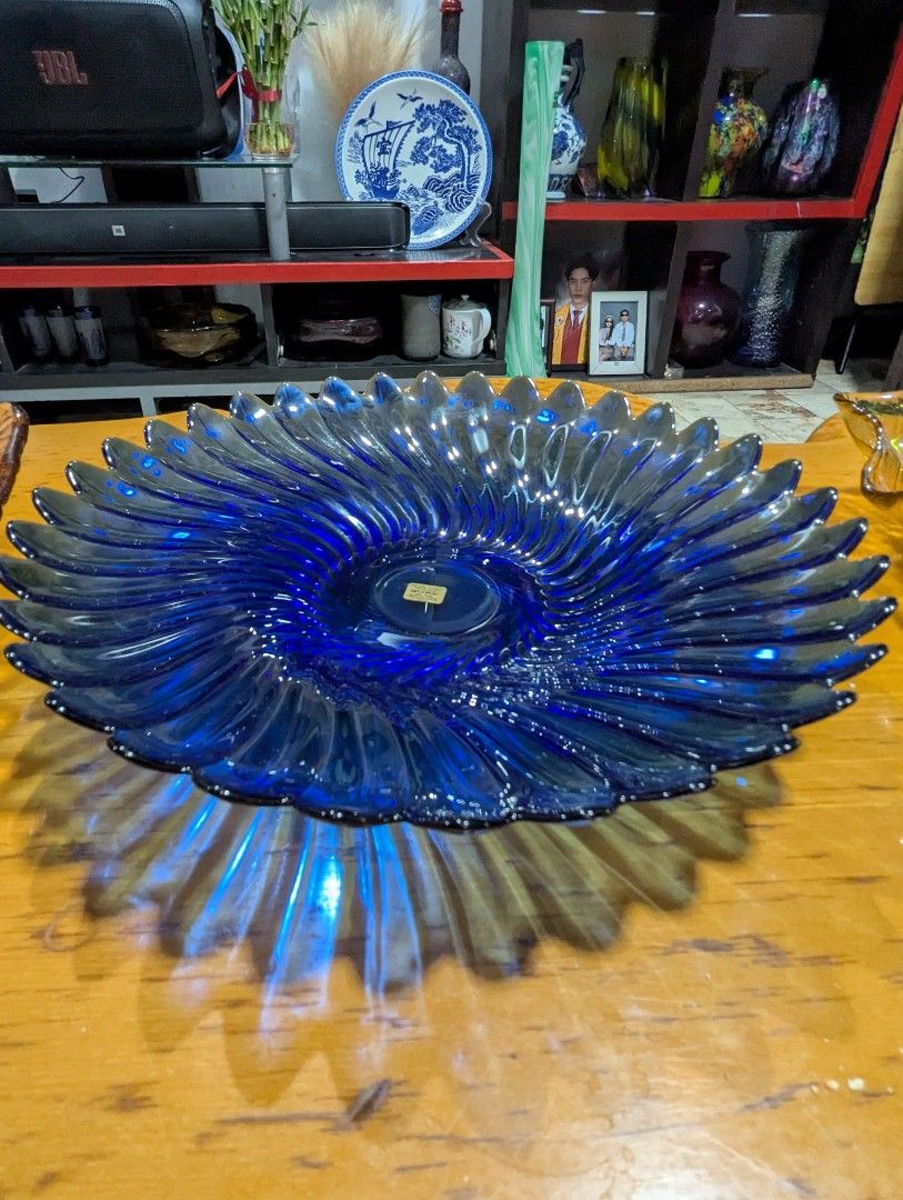 Arcoroc Phébus Cobalt Blue Serving Plate 13" (Category: Dinnerware & Cutlery) located in Manila. Submitted by anotherhap50796 (Listing ID 1430566681, Image 3). Description: from japan.