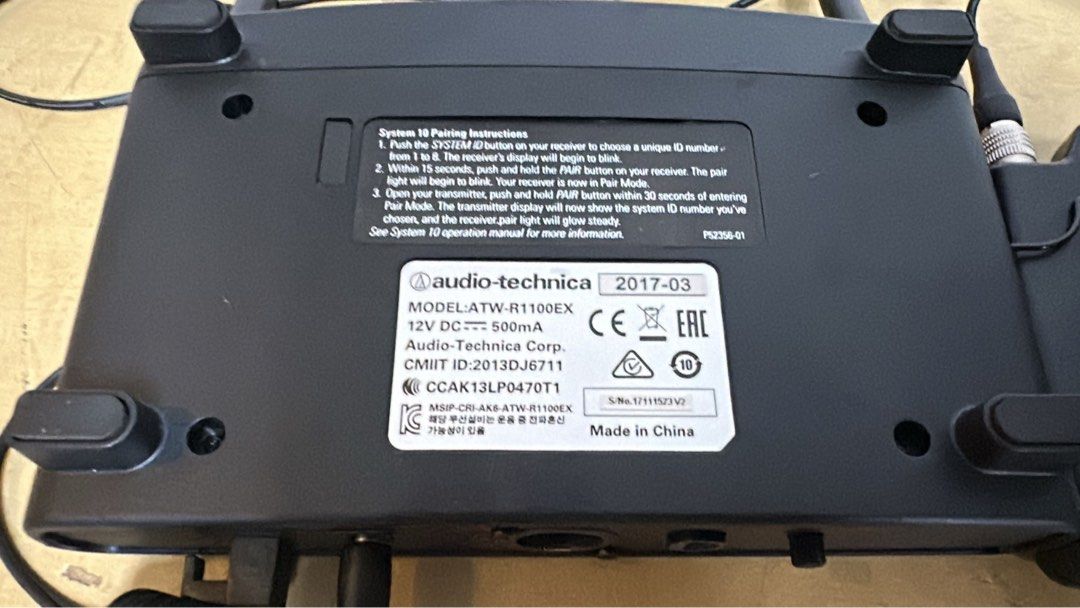 Audio-Technica System 10 Digital Wireless Microphone System423300645971578882