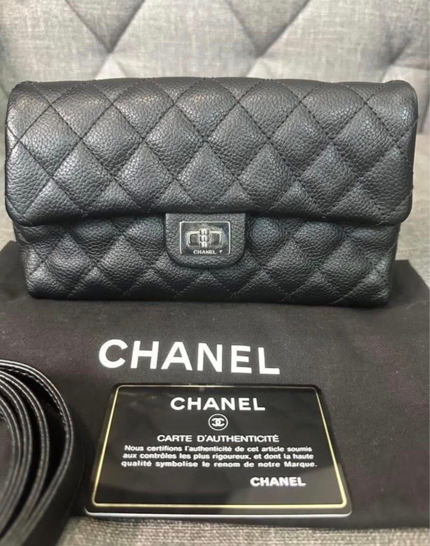 Authentic Chanel 2.55 Reissue Caviar Belt Bag (Category: Luxury Bags & Wallets) located in Quezon City. Submitted by jhaediah (Listing ID 1380295277, Image 1). Description: Authentic 💓4/6 Preloved in excellent condition With dustbag and authenticity card .
