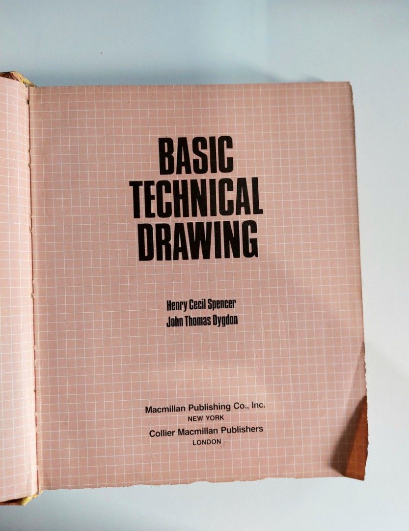 Basic Technical Drawing by Spencer/Dygdon (Category: Textbooks) located in Tanauan. Submitted by solanathriftph (Listing ID 1430494545, Image 2). Description: 📚 major bookshelf clean out / clearance sale ~ — well used — RFS: decluttering my bookshelves and switching to digital books — MOP: Gcash | fast shipping *feel free to send a message if you wish to negotiate the price :).