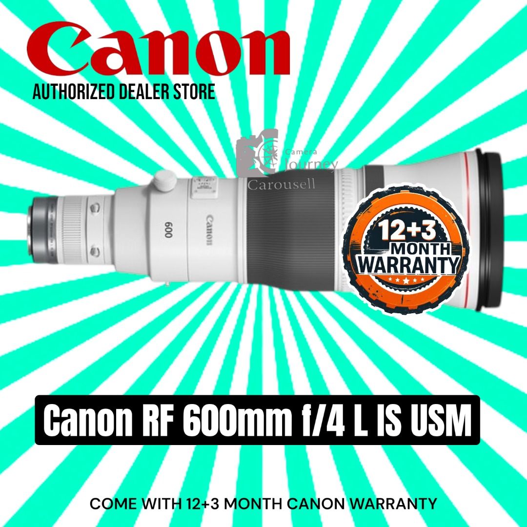 Canon RF 600 mm f/4 L IS USM | CANON | canon | RF 600|rf lens | rf 600 ...