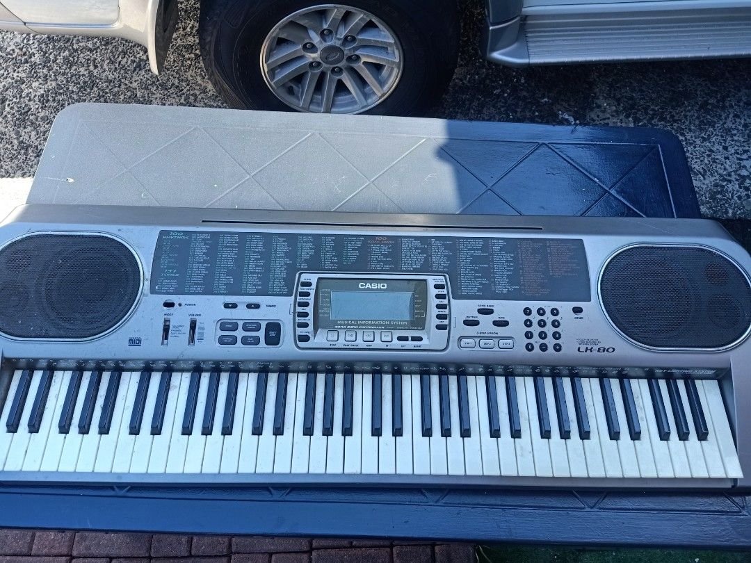 Casio LK-80 Keyboard (Category: Musical Instruments) located in Las Pinas. Submitted by the_recycle_shop (Listing ID 1430462366, Image 1). Description: Defective not working Selling as is buy at your own risk For Lalamove shipping only .