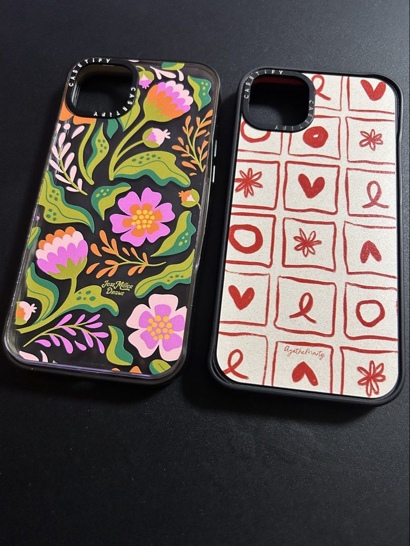 CASETiFY iPhone 14 Plus Case Bundle (Category: Cases & Sleeves) located in Manila. Submitted by curatedbyelvynna (Listing ID 1430557986, Image 2). Description: AUTHENTIC CASETiFY 💯 Get both cases for 1,200! Kindly check all the photos for the flaws before making an offer. No ‘more photos’. All photos are posted, what you see is what you’ll get. Please note that my items are preloved, it is likely that there will be signs of light wear in general