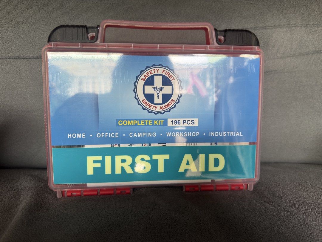 Complete First Aid Kit 196 PCS (Category: Medical Supplies & Tools) located in Manila. Submitted by rheata225 (Listing ID 1430477439, Image 1). Description: .