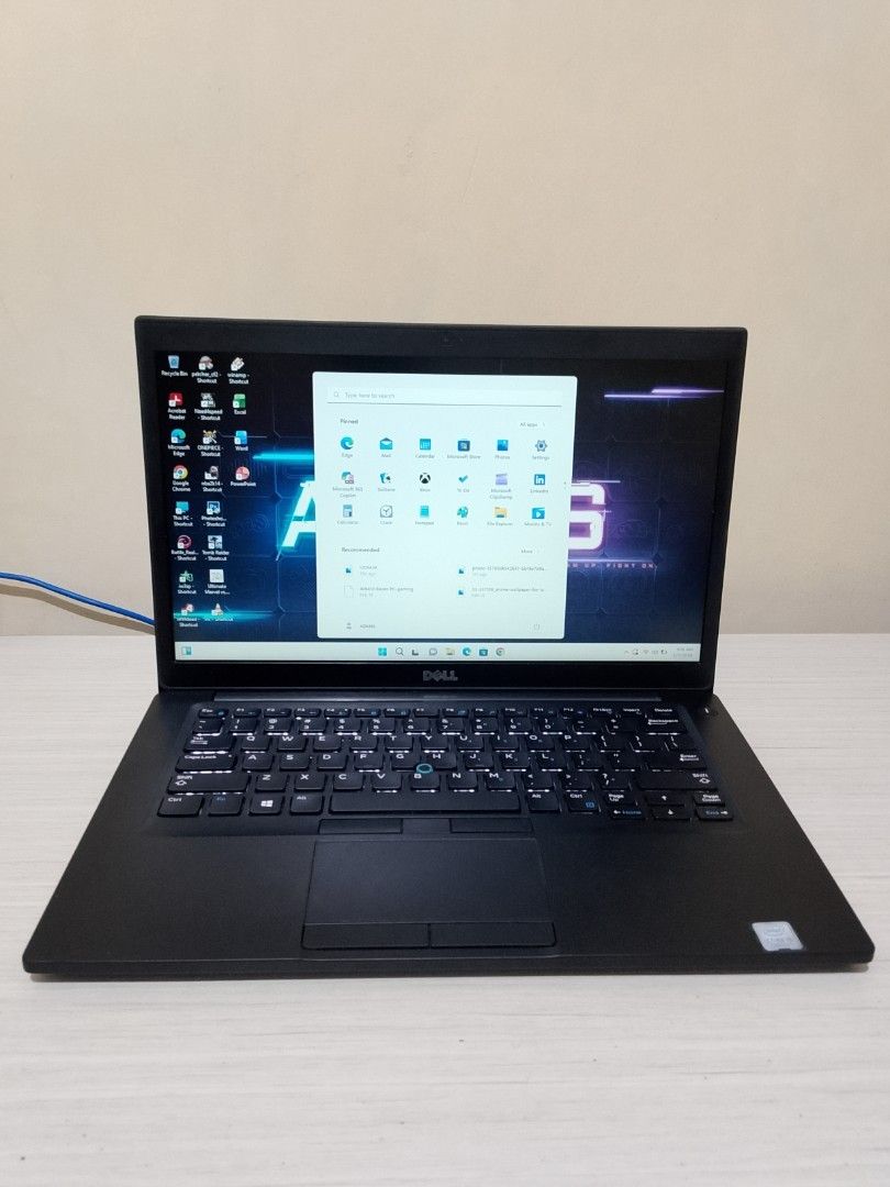 Dell Laptop 7480 Intel Core i5 7th gen 8gb ram ddr4 Backlit keyboard ...