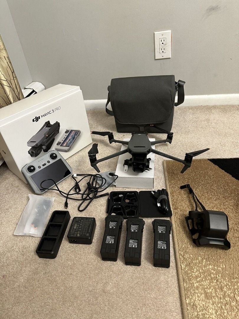 DJI Mavic 3 Pro Cine Drone (Category: Drones) located in Caloocan City. Submitted by mysticturtle.6a146f (Listing ID 1430494356, Image 1). Description: 100% Products Quality Production 100% Safe Delivery 100% On-Time Shipment Protection .