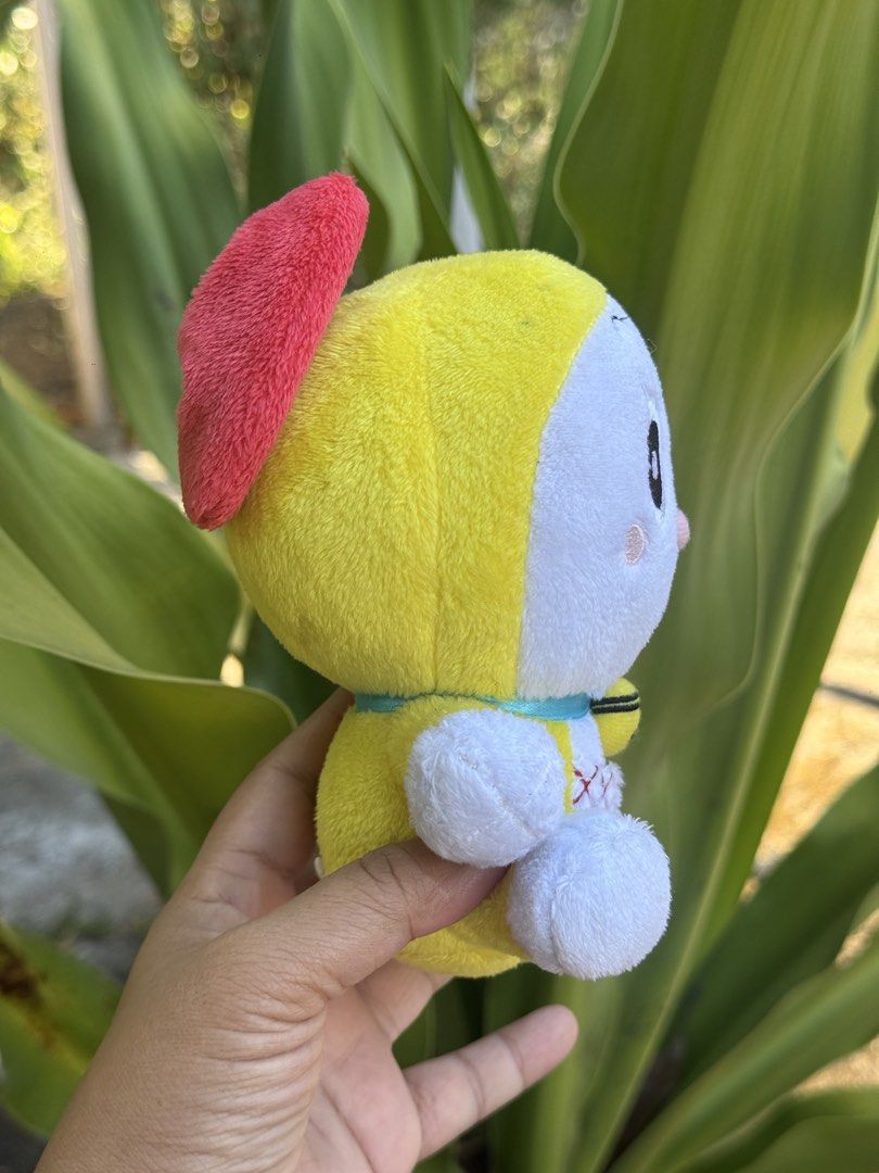 Doraemon Dorami Small Plushie (Category: Plushies & Soft Toys) located in Antipolo. Submitted by bhabiegraciefashionlab (Listing ID 1430400744, Image 2). Description: - Adorable Dorami plushie - Small size, easy to carry and cuddle - Features Dorami's signature yellow and red color scheme - Perfect for Doraemon fans of all ages - Meetup locations available in Antipolo.