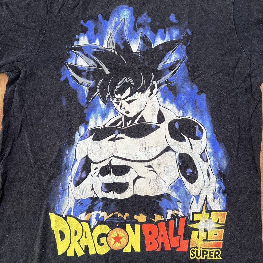 Dragonball Super Goku Ultra Instinct (Category: Tshirts & Polo Shirts ) located in Cebu City. Submitted by luckyyfindss (Listing ID 1430579529, Image 2). Description: Dragonball Super Goku Ultra Instinct Medium on tag Waist: 20 Length: 27 Flaws: Hairline front crackprints.