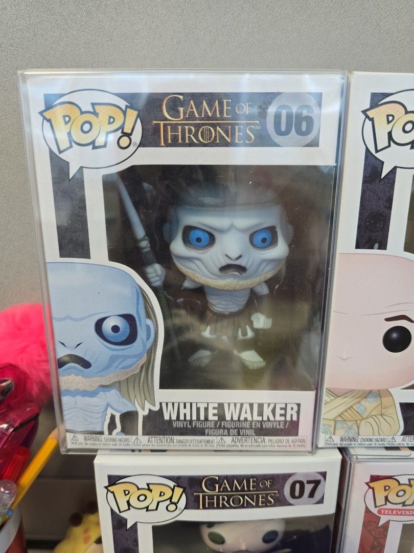 Funko Pop! Game of Thrones White Walker (Category: Designer & Blind Box Toys) located in Manila. Submitted by caragrrrl (Listing ID 1430456557, Image 1). Description: Selling boxed and unopened White Walker, valued at $34.56 as of Apr 6!.