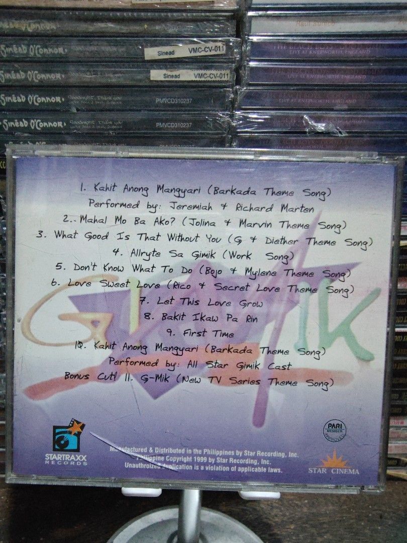 GIMIK OST- THE RE UNION (Category: CDs & DVDs) located in Manila. Submitted by musiccdshopnew (Listing ID 1430414758, Image 2). Description: .